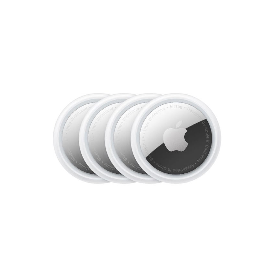 Apple AirTag 4-Pack Item Locator – White